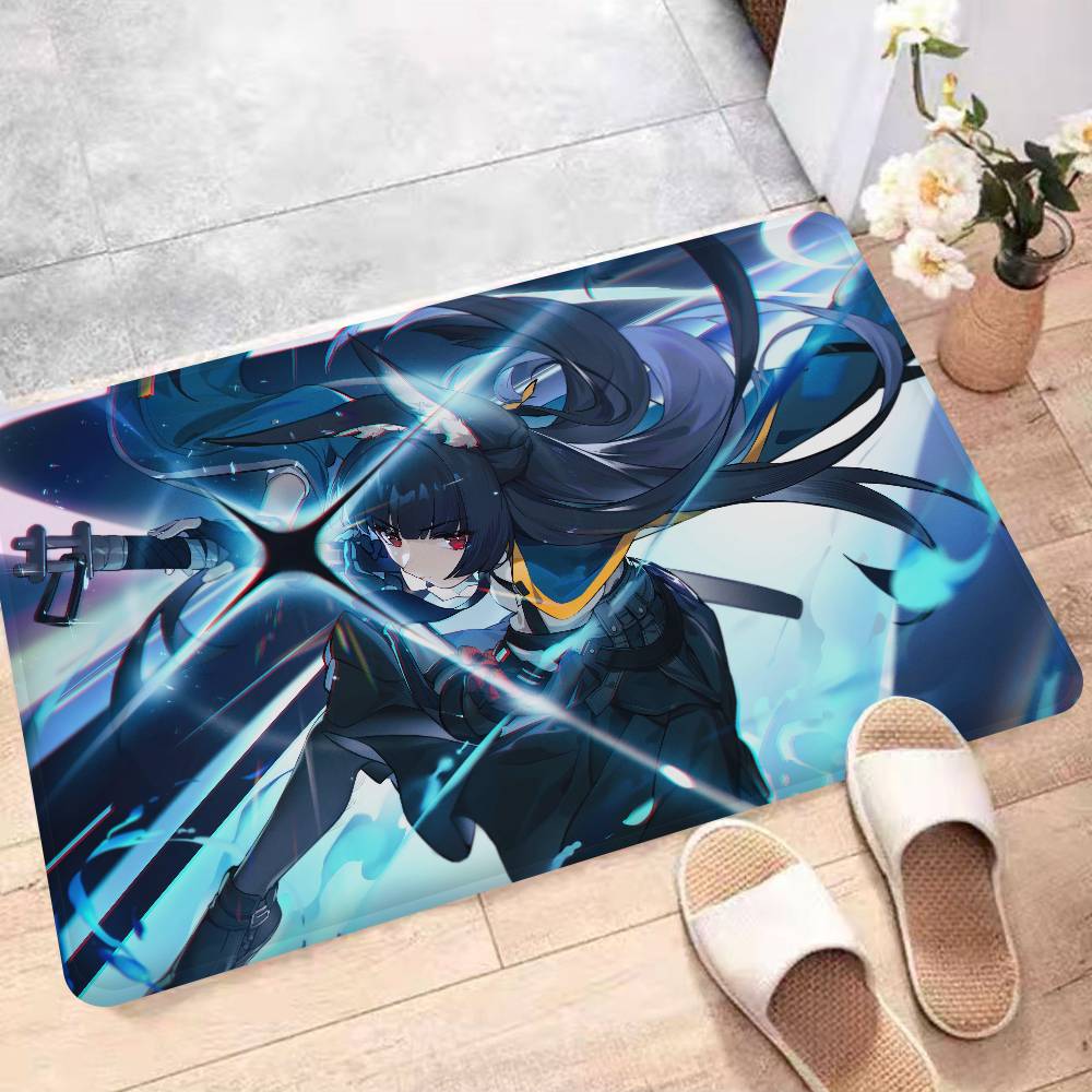 Game Zenless Zone Zero Floor Mat Cheaper Anti-slip Modern Living Room Balcony Printed Bedside Mats
