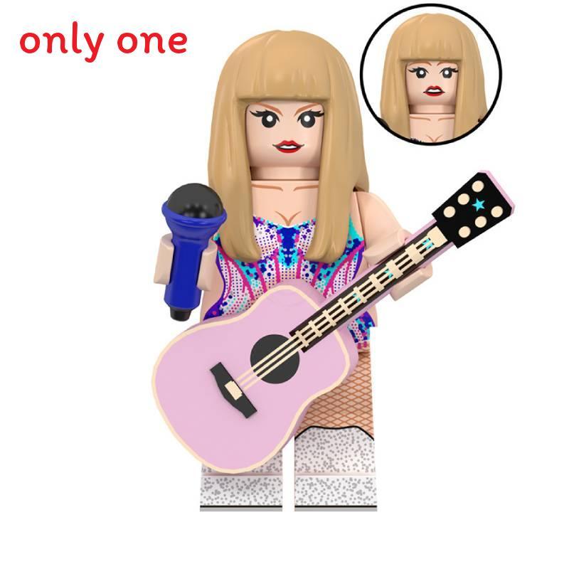 Taylor Swift Educational Building Blocks For Kids With Diy Assembly For Creative Play Style1