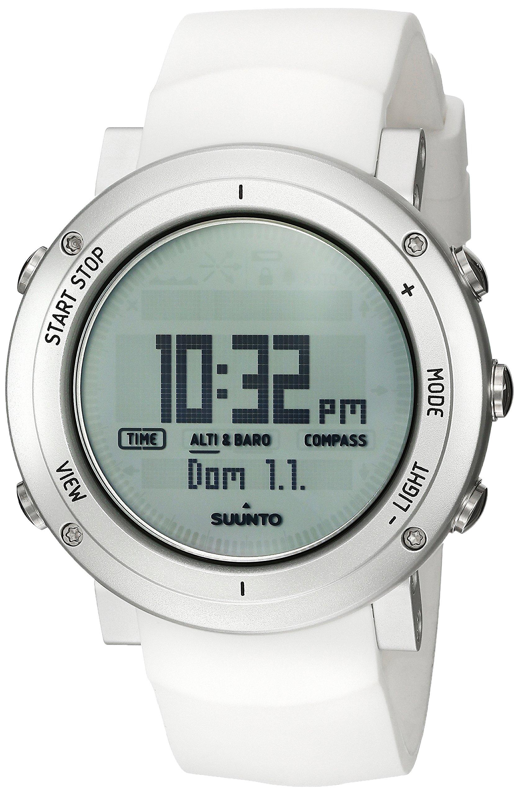 

SUUNTO Core Watch with Altimeter, Barometer, Compass, Temperature, Weather Alarm, and Snorkel Depth Meter, SS018735000, Pure White [Imported]