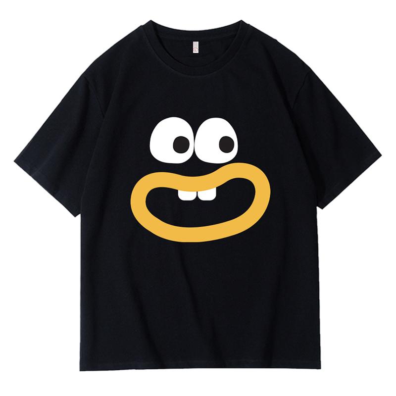 Unisex T Shirt Funny Illustration Pure Cotton ONeck Pullover Tees Daily Casual Sport Tshirt Oversized Unisex Tops Short Sleeve