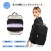 Shaelyka Business Large Perfect for A4 Nylon Women's Backpack, Capacity, Commuting, Stylish, Waterproof, Size, PC, Multi-functional, Black,