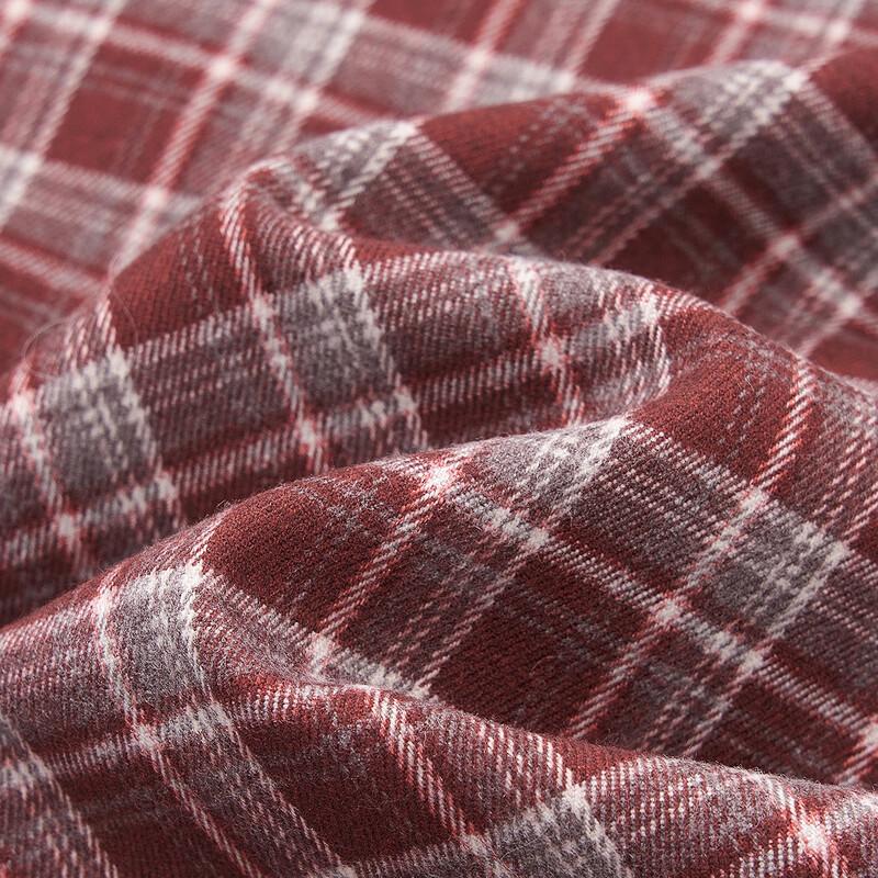 Demana Women's Winter Plaid Long Sleeve Shirt