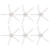 6PCS Robot Vacuum Cleaner Side Brush Silicone Sweeper Side Brush Replacement for     S7
