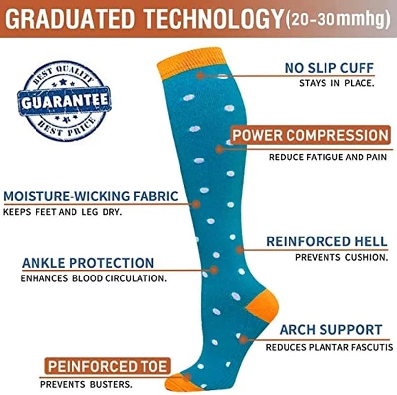 Low Price Clearance Running Men Compression Socks Funny Animal Pattern Sports Tube Outdoor Hiking Pressure Knee High Stockings