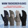 Touchscreen Compatible Touchscreen Gloves Jacquard Knit Hermal Gloves New Winter Gloves  For Men
