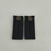 2PCS Denim Extenders Elastic Extended Buttons Adjustable Clothes Fastener Trousers Pants Jeans Waist Belt Extension Snap Buckle