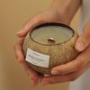 Coconut Shell Scented Candle Gift Box - Creative Bedroom Fragrance Souvenir