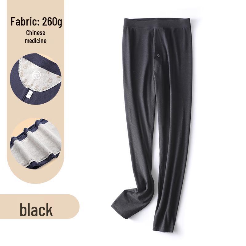 Мужские термоштаны OEING из шерсти и шелка XL