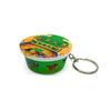 Novelty Simulation Instant Noodles Keychain Mini Snacks Pendant Bag Pendant Creative Backpack Decoration Accessories Gifts