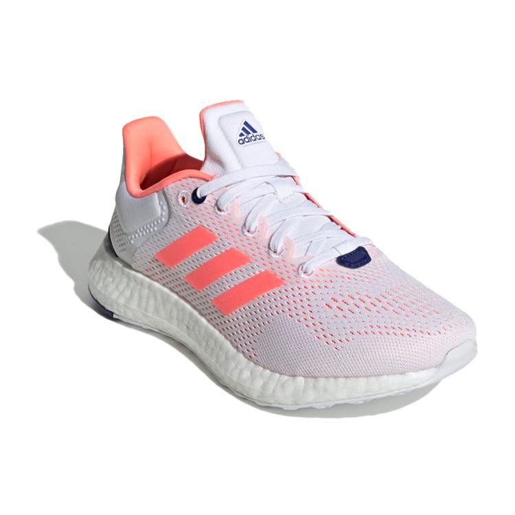 Adidas Pure Boost 21 Sports Casual Fabric Non-Slip Wear-Resistant Breathable Low-Top Running Shoes Women Sneaker White GZ3959