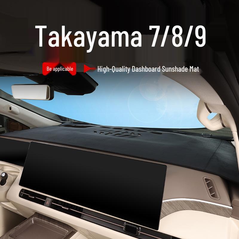Wey Gaoshan 8 Dashboard Anti-Glare Sunshade Mat