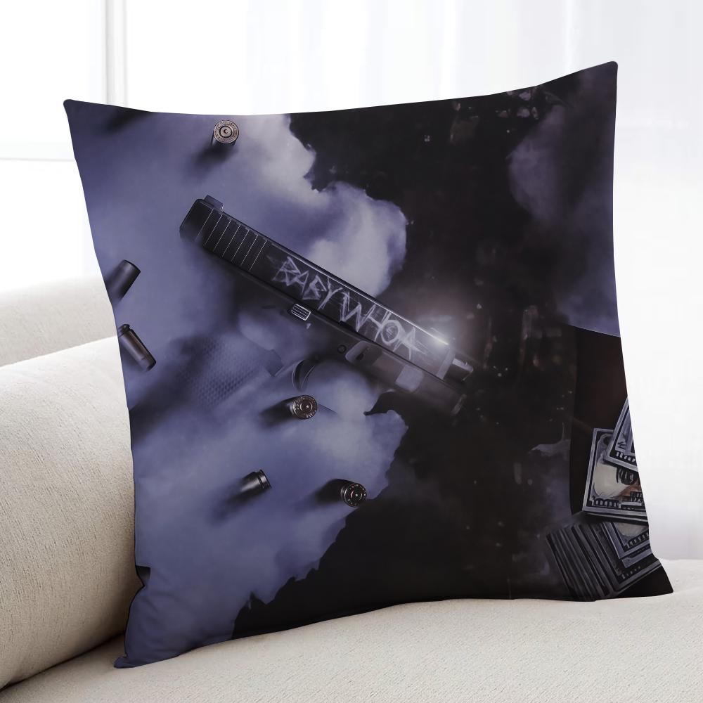 Glokk40Spaz Baby Whoa 2 Cushion Cover Home Bedding Sofa Living Room Pillowcase Simple Soft Skin Cushion Cover Party Gift