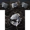 Thai Vintage Stylish Silver Spider Ring For Women Perfect For Punk Lovers Fashion