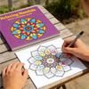 Mandala Stressabbau Malbuch für Teenager und Erwachsene