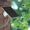 6W Solar Panel for Security Cameras Compatible with USB Rechargeable Powered 10ft Charging IP65 Adjustable Wall - Cameras, Cable, Waterproof, Mount.