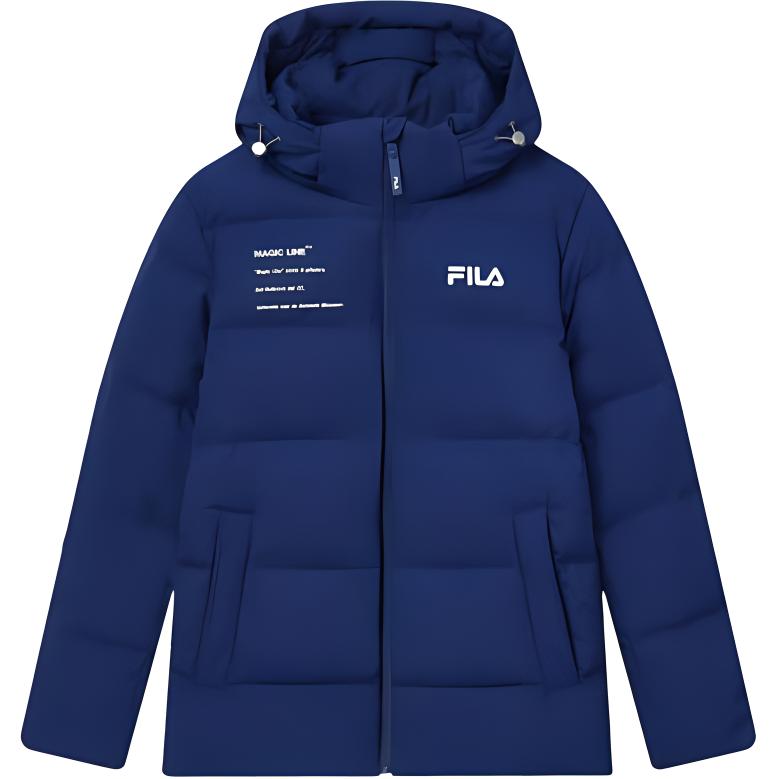 New FILA ORIGINALE Down Jacket Women's Deep Cobalt Blue F51M449901A-BU