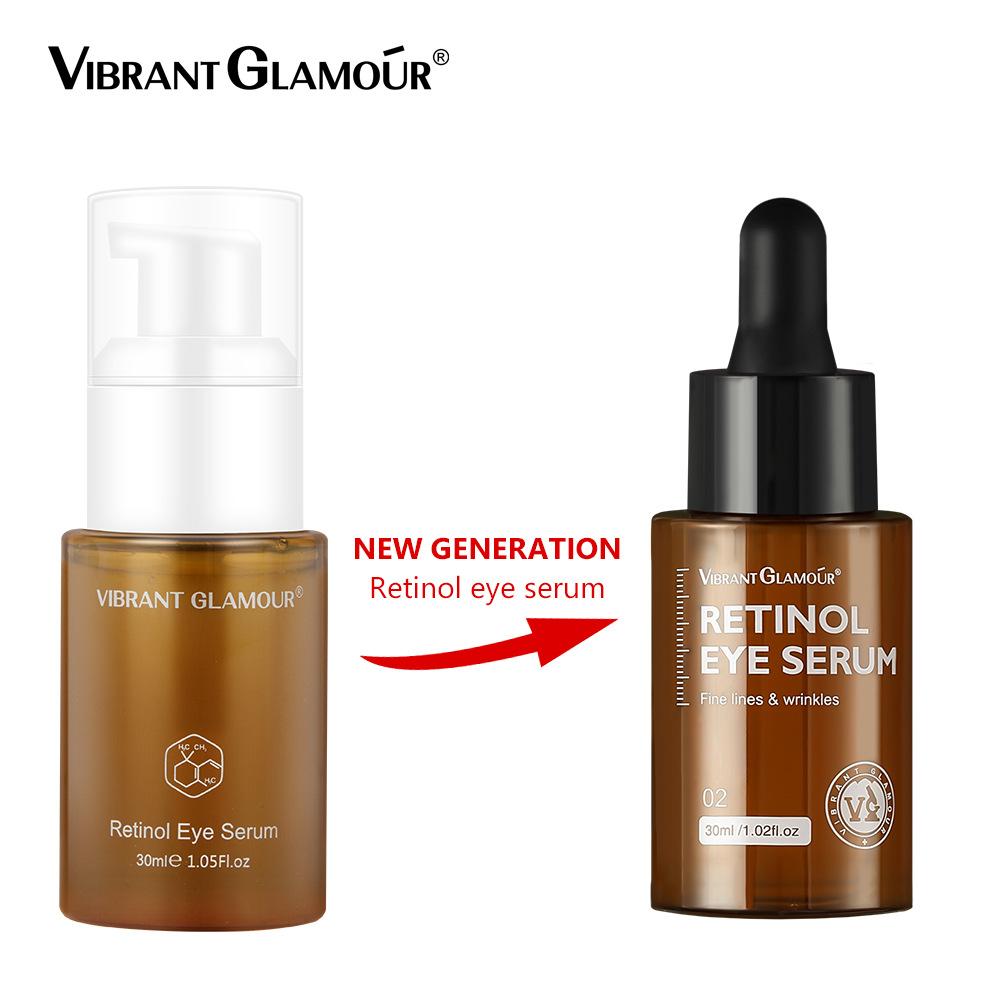 Vibrant Glamour Retinol Eye Essence reduziert feine Linien um die Augen, spendet Feuchtigkeit und spendet Feuchtigkeit