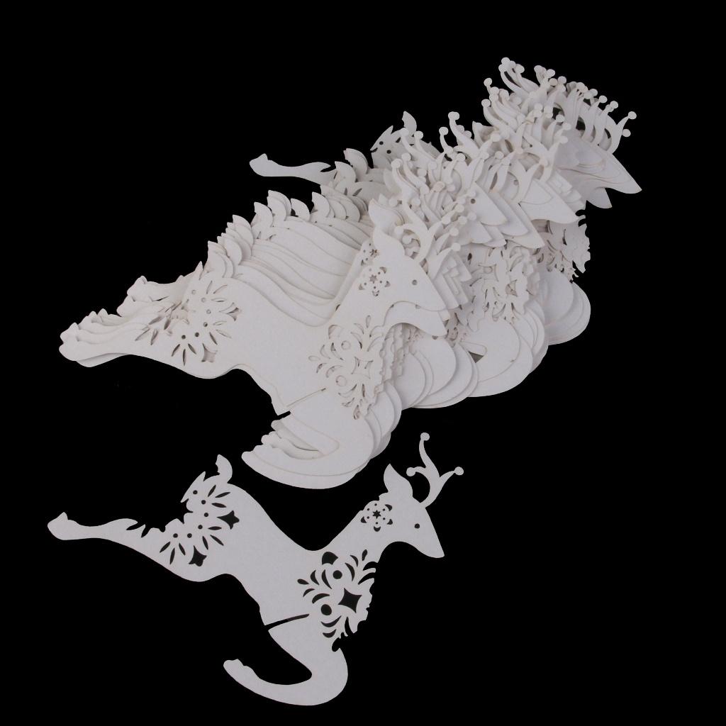 50 sklenice na víno Jmenovka Vánoční večírek Dekor Tvar soba Bílá