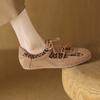Fashion 2025 Leisure Loafers Flats Shoes Woman Suede Leather Slip-on Loafers Casual Moccasins Female Flats Shoes Comfort Spring Shoes