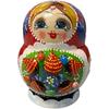 Russian Nesting Dolls Handmade Wooden Crafts Painted Toy 10 Layers Strawberry Linden Wood Children's Puzzle