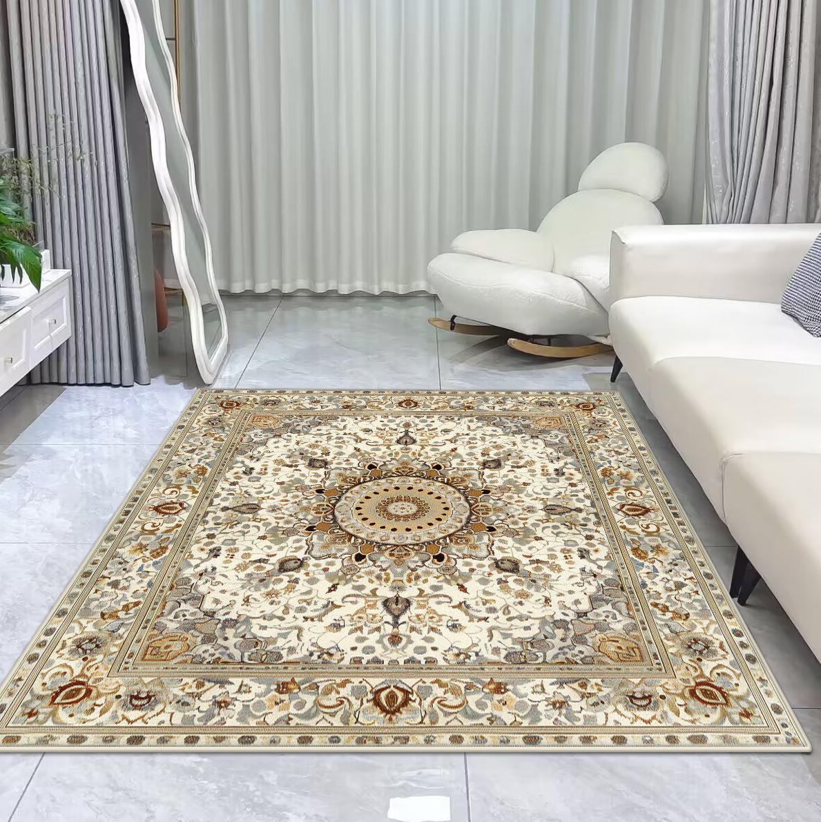 

Retro Persian Carpet Large 160x230 Boho Decor Luxury Living Room Rug Bedroom Home Mats Bedside Floor Covering 60*90cm