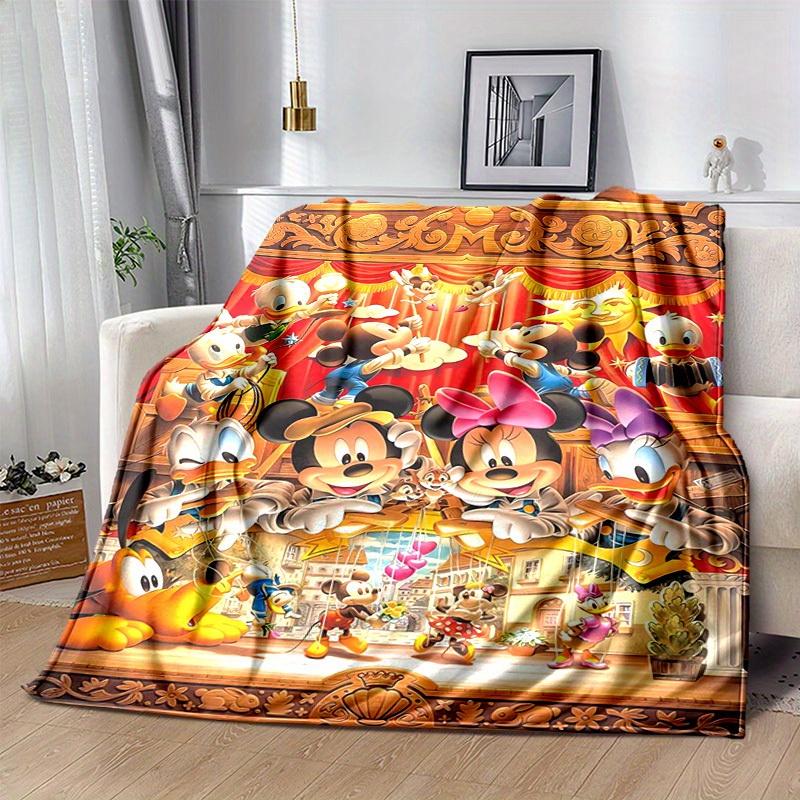 

1pc, Disney Home Decor, Flannel Throw Blanket, Living Room, Bedroom, and More! Perfect as a Gift or for Outdoor 80x120cm