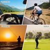 Sports Sunglasses for Polarized for Gray [uxcell] Men, Lenses, Cycling/Motorcycling, Driving, Fishing, Running, Black/Clear