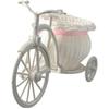 Bike Flower Basket Plant Stand Nostalgic Bicycle Planter Flower Stand Garden Decor for Home Wedding Decoration, Desktop Decoration