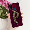 For Samsung Galaxy M21 Case SM-M215F Luxury Crown Letters Cover Soft Silicone Case For Samsung M21 2021 M 30 S Galaxy M30s Shell
