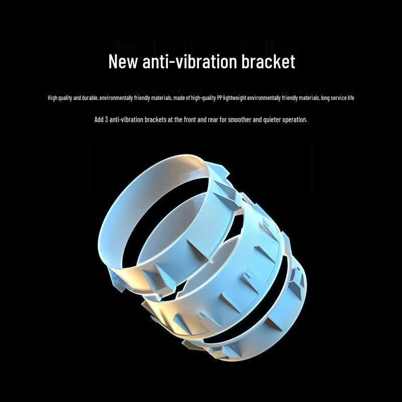 Tie Muyun Round Oblique Flow Duct Fan CN plug (adapter included)