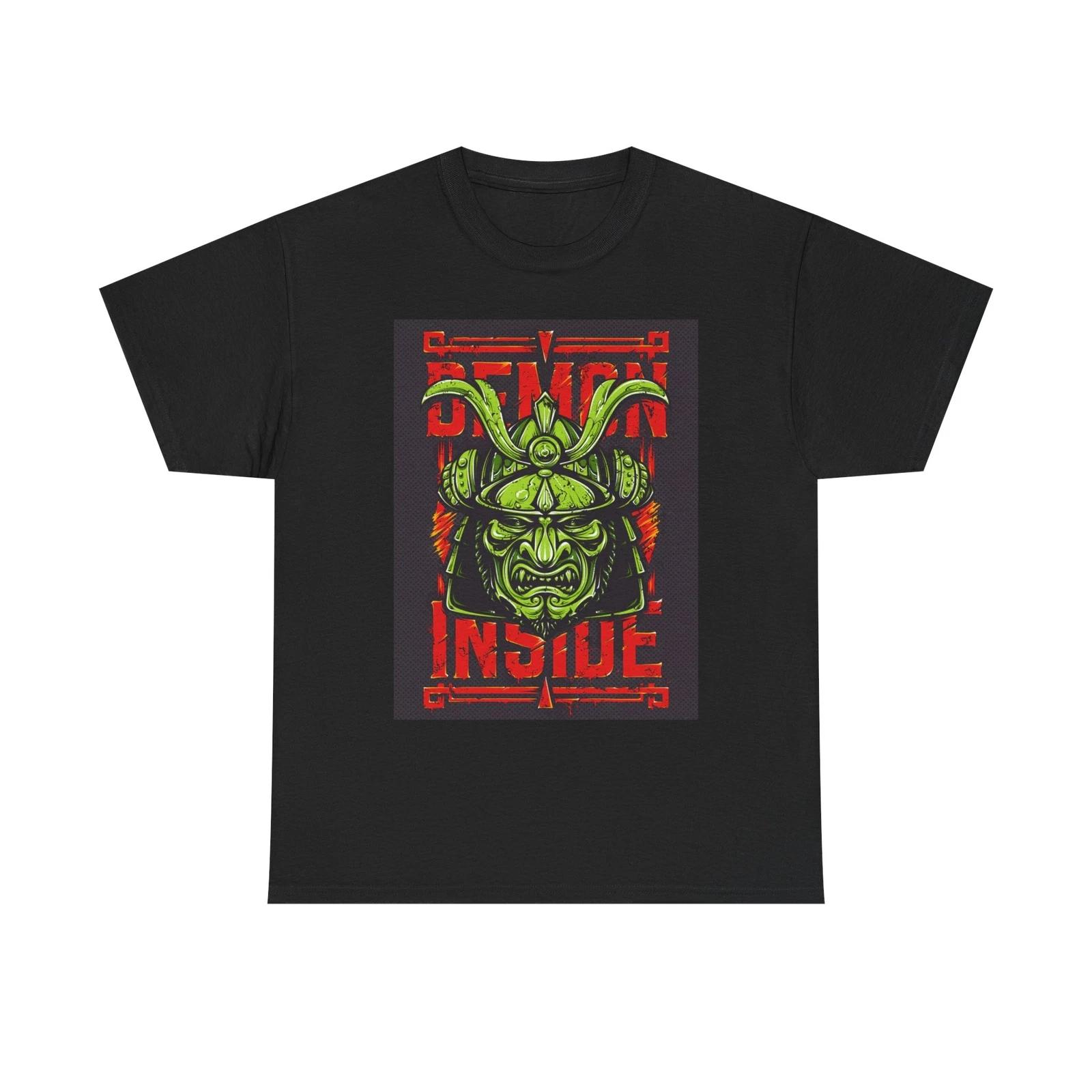 Men s and Women s T-shirts Demon Inside Graphic XXL