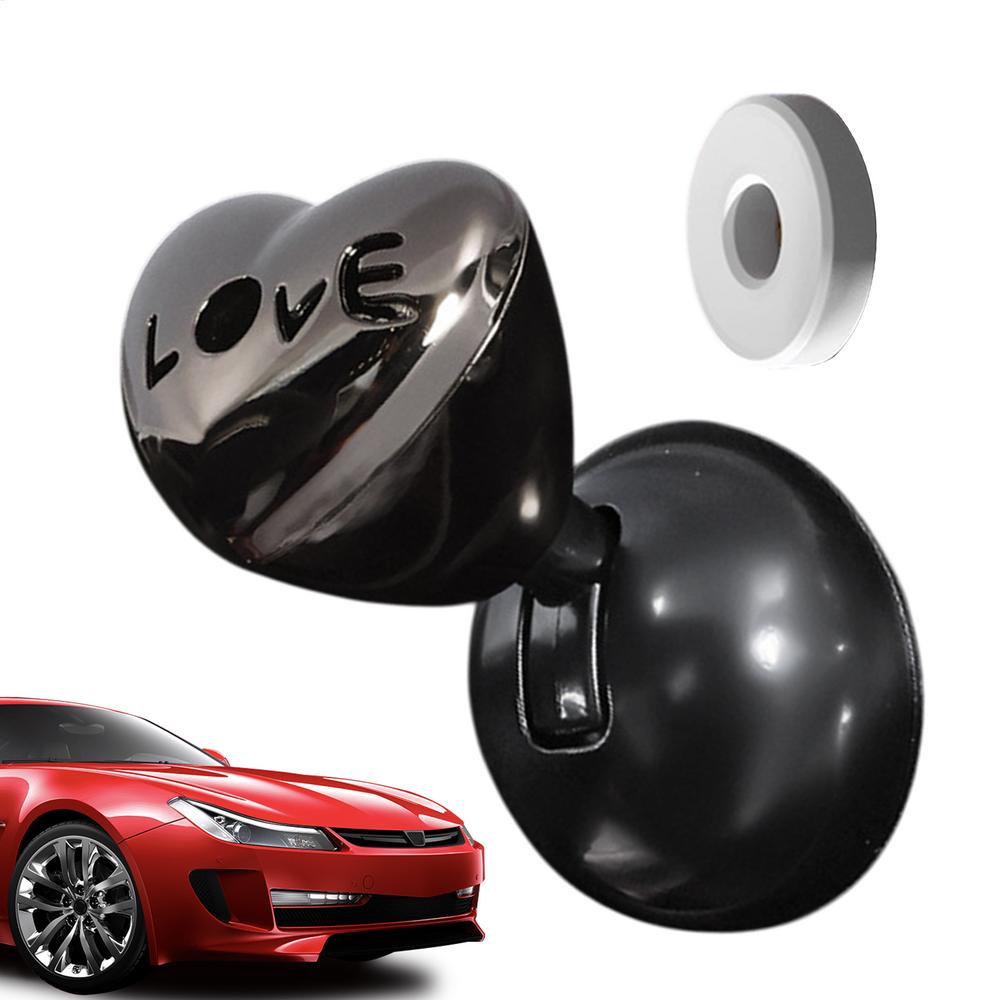 Car Joystick Starter Car Push Start Button Cover Rocker Part With Heart-shaped For Ignition Conversion Upgrades Easy Access