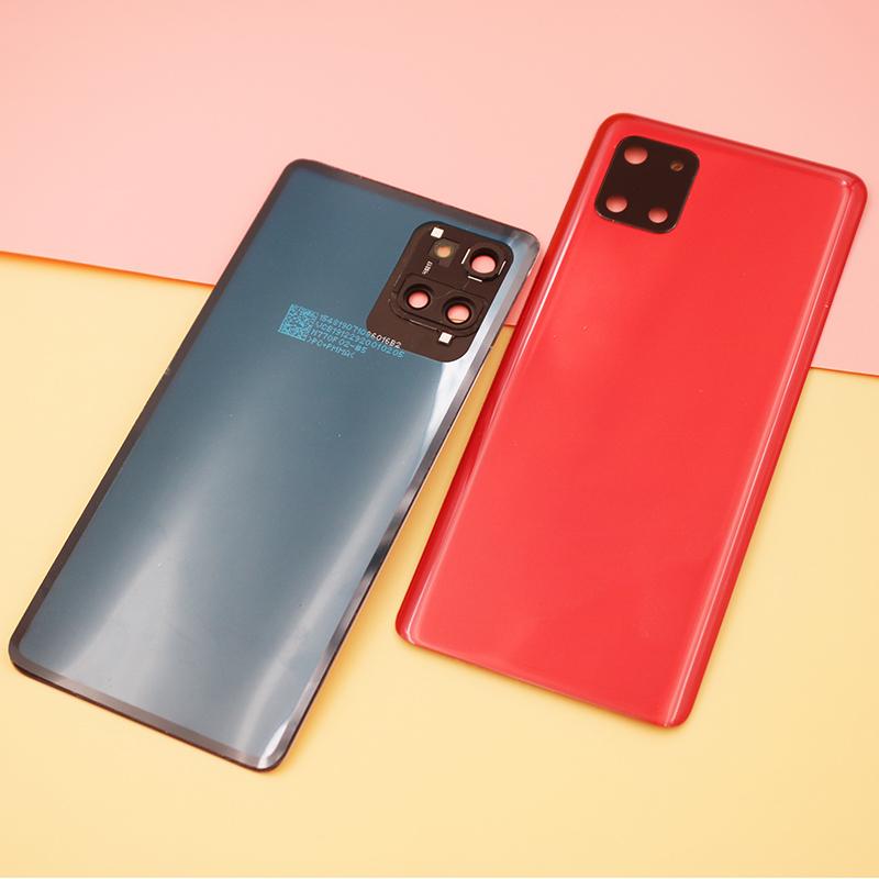 Battery Back Cover For Samsung Note 10 Lite Rear Panel Housing Cover Replace For Galaxy Note10 lite Phone Case With Camera Lens