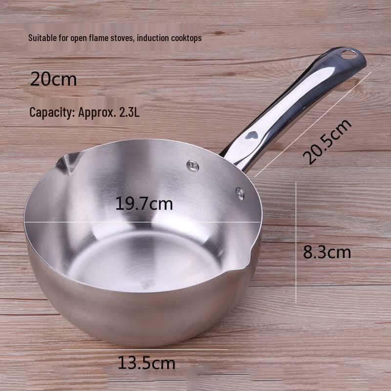 LIEI Thickened Aluminum Ramen Pot