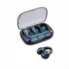 Ear Clip Earbuds Digital Display Case Air Conduction Headphones Noise Cancelling Attachon Bluetooth