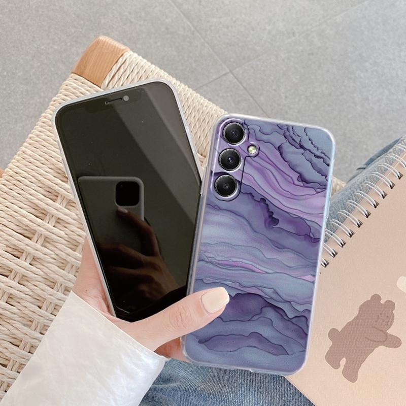 

Мраморный камень мягкий прозрачный силиконовый чехол для Xiaomi Redmi Note 13 14T 15 Samsung A55 A35 M35 S24 FE iPhone Huawei Honor Camera защитный противоударный чехол Samsung Galaxy S20