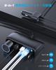 OOWOLF Cigarette Lighter Sockets, 2 Extensions, 6 USB Ports, Retractable Charger, 148 W, Cord