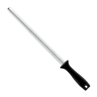 Kataoka Manufacturing Sharpener Silver 300mm Diamond Steel Sharpener M159