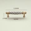 Luxurious Shoe Cabinet Handles with Retro Ceramic Design