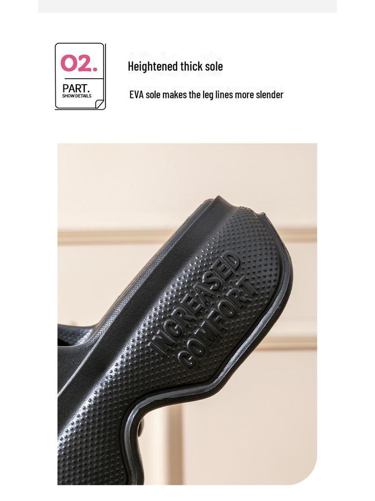 Women's Summer Thick-Soled Height-Increasing Non-Slip Outdoor Sandals for Bathing