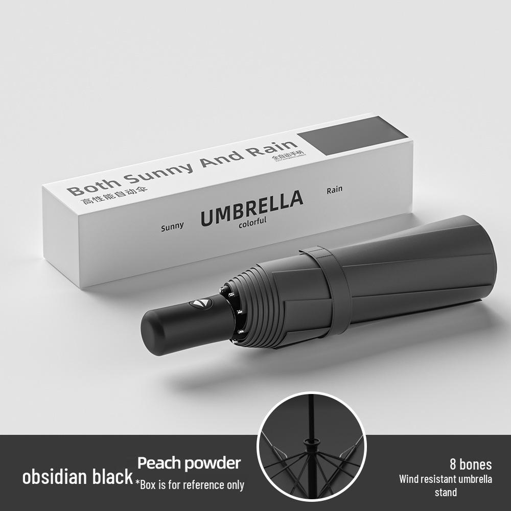 Fully Automatic Dual-Use Sun and Rain Folding Umbrella with Anti-Ultraviolet Sun Protection