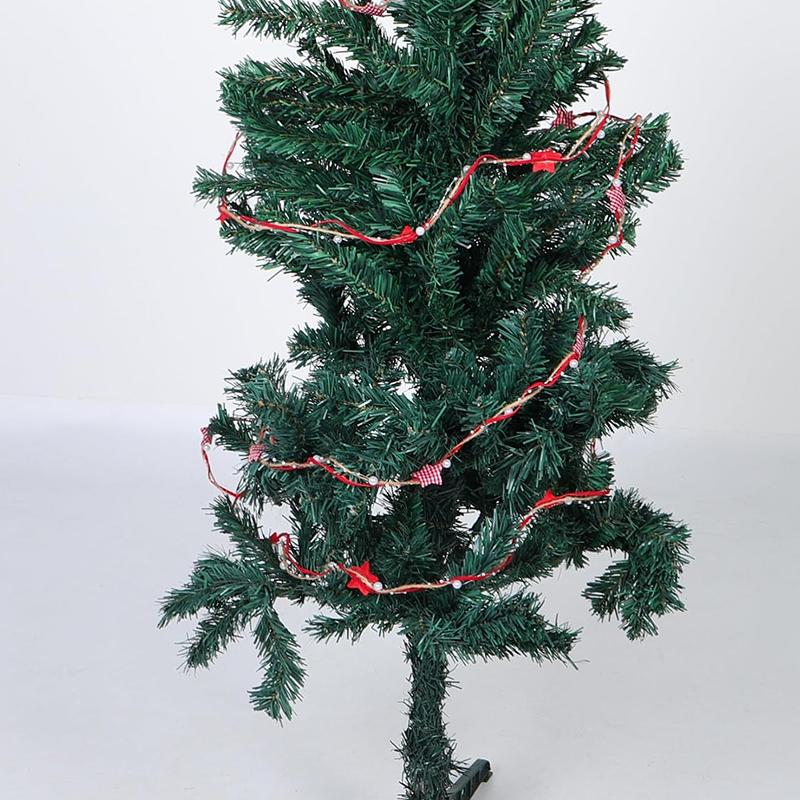 WTEMPO Five-Pointed Star Christmas Red Ribbon for Home Decoration Christmas Tree Christmas Wreath Gift Box Wrapping Festive Handcratfs Making Ribbon