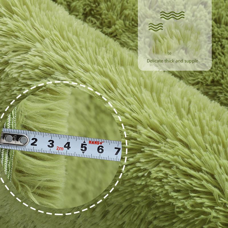 Thicken Round Carpet Living Room Bedroom Cute Room Bedside Carpet Fitness Yoga Carpet Hanging Basket Computer Chair Mat