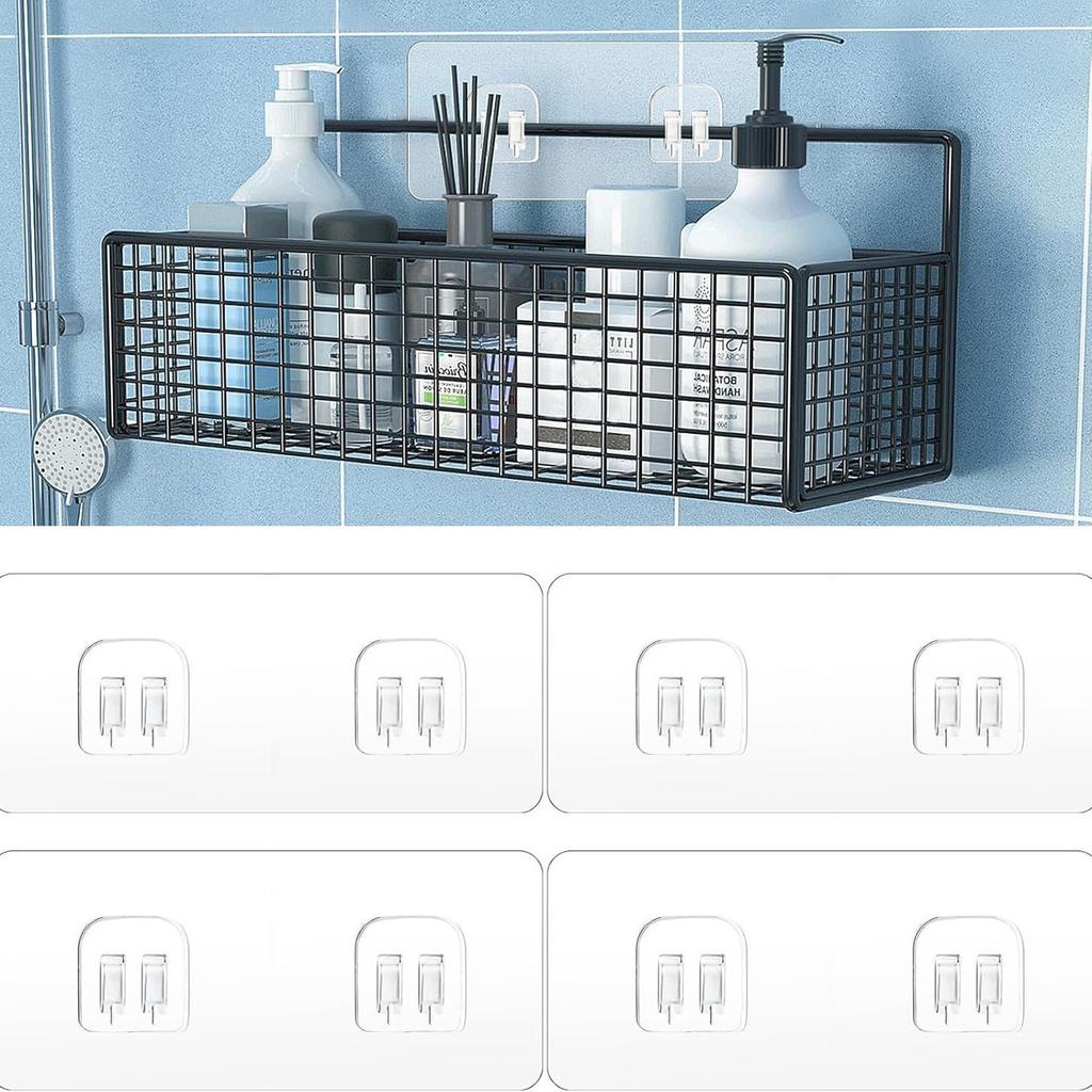 Invisible Adhesive Wall Hooks Heavy Duty Stick On No Residue Removable For Lightweight Storage In Dorm Room Study Area