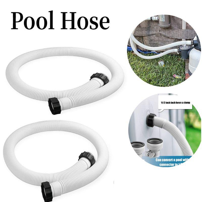 150Cm Filter Pump Hose Pool Filtration Pump Hose Replacement Leakproof Easy To Install Accessories For
