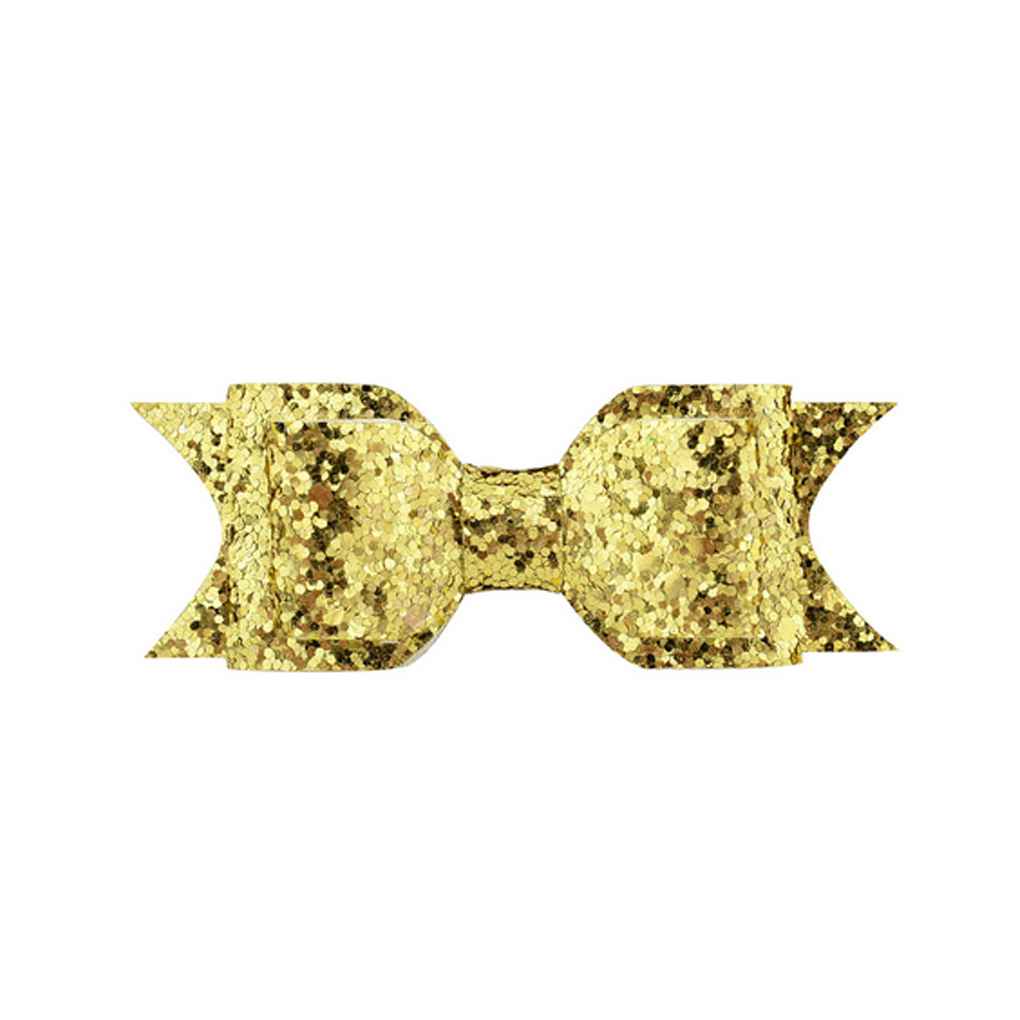 

Wonmen Girls Sequins Bowknot Hairpin Toddlers Glittering Barrette Big Bow Knot Kids Hair Clip