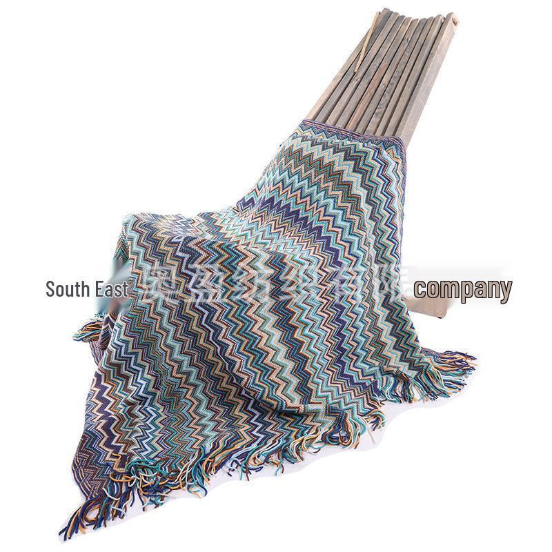 Bohemian Ethnic Tassel Sofa & Bed Throw Blanket