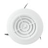 1Pcs Round Adjustable Wall Interior Vent ABS Ventilation Grille Vent Cover 75mm-200mm Air Vent Outlet For Bathrooms Offices