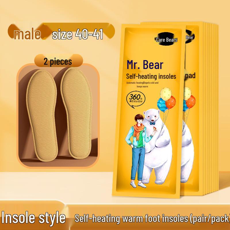 Selbsterwärmende Einweg-Wärmesohlen für kuschelig warme Füße