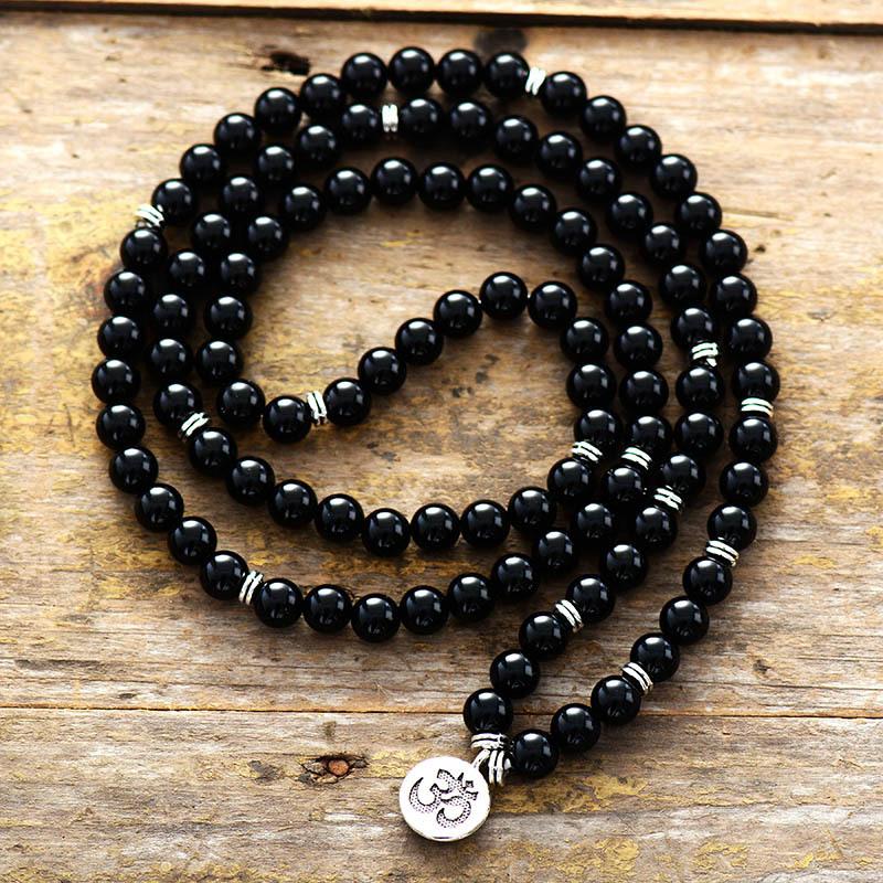 Hot-selling 8MM matte natural stone elastic bracelet popular handmade jewelry in Europe and America